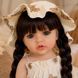 Игровая кукла в стиле Reborn Baby Doll Elise 55 см &ndash; виниловая с одеждой и аксессуарами; подходит для купания (RB078) RB078 фото 1