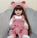 Ігрова лялька у стилі Reborn Baby Doll Adeline 55 см &ndash; вінілова з одягом та аксесуарами;підходить для купання (RB045) RB045 фото 4
