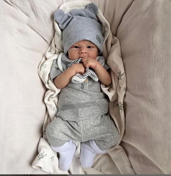 Игровая кукла в стиле Reborn Baby Doll Elijah Boy 48 см &ndash; мальчик с полностью виниловым телом (RB050) RB050 фото