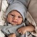 Игровая кукла в стиле Reborn Baby Doll Elijah Boy 48 см &ndash; мальчик с полностью виниловым телом (RB050) RB050 фото 4