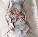 Игровая кукла в стиле Reborn Baby Doll Elijah Boy 48 см &ndash; мальчик с полностью виниловым телом (RB050) RB050 фото 3