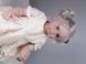 Ігрова лялька у стилі Reborn Baby Doll Maggi 55 см з силікон-вініловим тілом, одягом, підходить для купання (RB003) RB003 фото 7