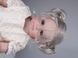 Ігрова лялька у стилі Reborn Baby Doll Maggi 55 см з силікон-вініловим тілом, одягом, підходить для купання (RB003) RB003 фото 4