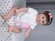 Игровая кукла в стиле Reborn Baby Doll Maddie 50 см &ndash; виниловая с одеждой и аксессуарами, подходит для купания (RB001) RB001 фото 11