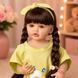 Игровая кукла в стиле Reborn Baby Doll Melani 55 см &ndash; виниловая девочка с длинными темными волосами и аксессуарами; подходит для купания (RB100) RB100 фото 2