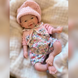 Игровая кукла в стиле Reborn Baby Melina 33 см - силиконовая анатомическая кукла младенца, водонепроницаемая, подходит для купания (RB056) RB056 фото 3