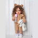 Игровая кукла в стиле Reborn Baby Doll Hazel 55 см &ndash; виниловая с вьющимися волосами, одеждой и аксессуарами; подходит для купания (RB080) RB080 фото 9