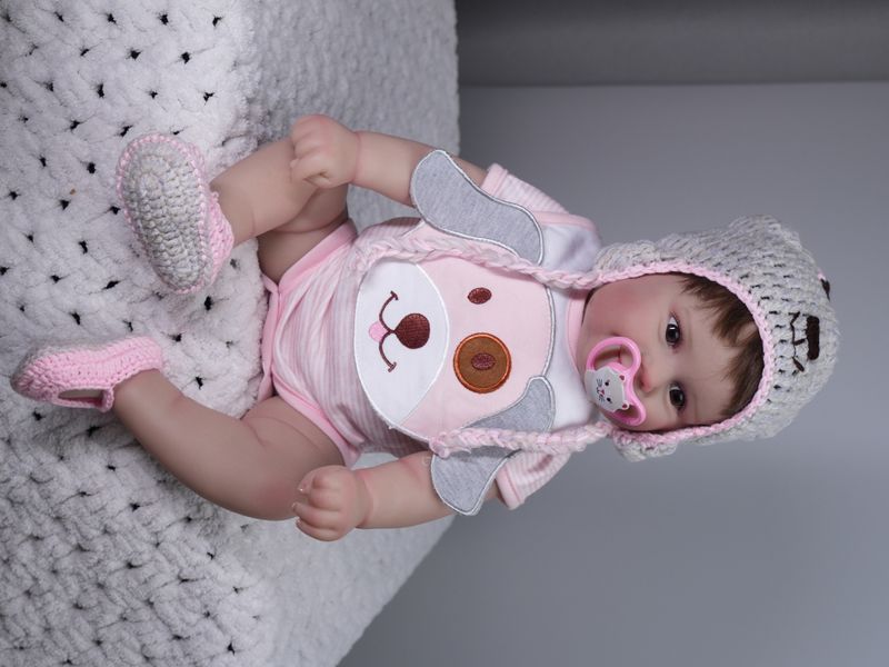 Ігрова лялька у стилі Reborn Baby Maddie 50 см &ndash; вінілова дівчинка з аксесуарами, підходить для купання (RB006) RB006 фото