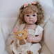 Ігрова лялька у стилі Reborn Baby Bettie Emilia 46 см &ndash; вінілова дівчинка-немовля;підходить для купання (RB059) RB059 фото 2