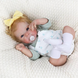 Ігрова лялька у стилі Reborn Baby Bella Rose 46 см &ndash; вінілова дівчинка-немовля, підходить для купання (RB060) RB060 фото 4