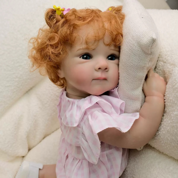 Ігрова лялька у стилі Reborn Baby Amelia Bella 46 см &ndash; вінілова дівчинка-немовля,підходить для купання (RB061) RB061 фото