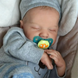 Ігрова лялька у стилі Reborn Baby Doll Levi Boy 43 см &ndash; хлопчик з м&rsquo;яконабивним тілом (RB007M) RB007M фото 4