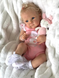 Ігрова лялька у стилі Reborn Baby Bettie 46 см &ndash; вінілова дівчинка-немовля, підходить для купання (RB018) RB018 фото 7
