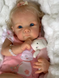 Ігрова лялька у стилі Reborn Baby Bettie 46 см &ndash; вінілова дівчинка-немовля, підходить для купання (RB018) RB018 фото 1