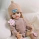 Ігрова лялька у стилі Reborn Baby Ellie 55 см &ndash; вінілова дівчинка з волоссям та аксесуарами, підходить для купання (RB066) RB066 фото 1