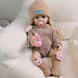 Ігрова лялька у стилі Reborn Baby Ellie 55 см &ndash; вінілова дівчинка з волоссям та аксесуарами, підходить для купання (RB066) RB066 фото 3