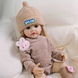 Ігрова лялька у стилі Reborn Baby Ellie 55 см &ndash; вінілова дівчинка з волоссям та аксесуарами, підходить для купання (RB066) RB066 фото 2