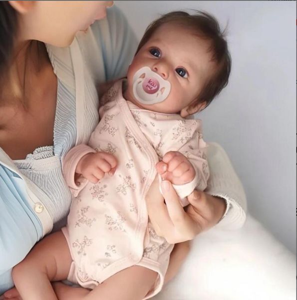 Игровая кукла в стиле Reborn Girl Talia 49 см - виниловая девочка-младенец для ухода и игры (RB055) RB055 фото