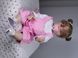 Игровая кукла в стиле Reborn Baby Liza 55 см &ndash; силикон-виниловая девочка с волосами и аксессуарами, подходит для купания (RB023) RB023 фото 6
