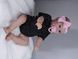 Игровая кукла в стиле Reborn Baby Doll Girl 50 см &ndash; винил-силиконовая с одеждой и аксессуарами, подходит для купания (RB002) RB002 фото 1