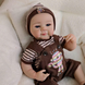 Игровая кукла в стиле Reborn Baby Dorian 48 см &ndash; виниловый мальчик-младенец с аксессуарами; подходит для купания (RB070) RB070 фото 4
