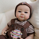 Игровая кукла в стиле Reborn Baby Dorian 48 см &ndash; виниловый мальчик-младенец с аксессуарами; подходит для купания (RB070) RB070 фото 6