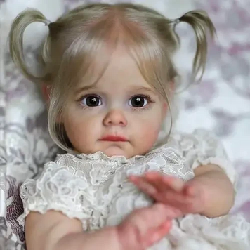 Ігрова лялька у стилі Reborn Baby Doll Maggi 60 см з м&rsquo;яконабивним тілом, одягом та коробкою (RB003M) RB003M фото