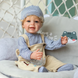 Ігрова лялька-хлопчик у стилі Reborn Baby Patrick 55 см &ndash; анатомічна, підходить для купання (RB022) RB022 фото 2