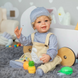 Ігрова лялька-хлопчик у стилі Reborn Baby Patrick 55 см &ndash; анатомічна, підходить для купання (RB022) RB022 фото 1