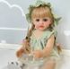 Ігрова лялька у стилі Reborn Baby Doll Polina 55 см &ndash; вінілова з волоссям, одягом та аксесуарами; підходить для купання (RB024) RB024 фото 6