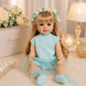 Игровая кукла в стиле Reborn Baby Doll Eliana 55 см &ndash; виниловая девочка с длинными волосами и аксессуарами; подходит для купания (RB075) RB075 фото 3