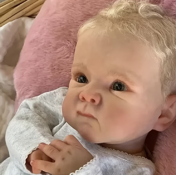 Ігрова лялька у стилі Reborn Baby Doll Elsie 48 см &ndash; вініловий малюк з аксесуарами; підходить для купання (RB083) RB083 фото